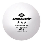 Мячи Donic Champion 40+ 3* 3шт white
