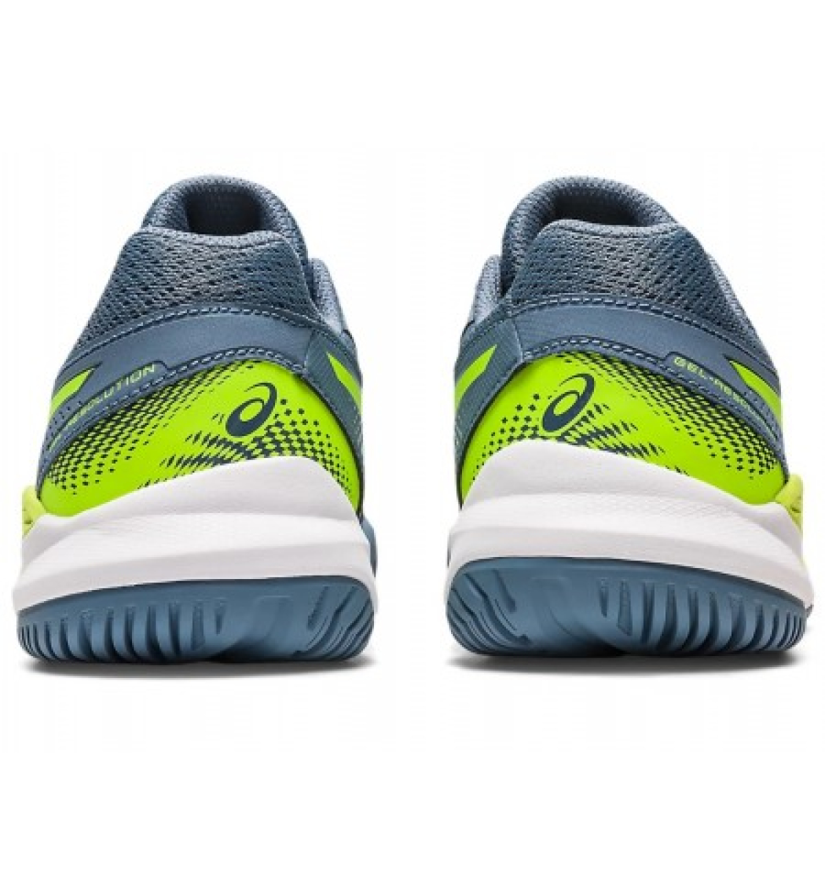 Кроссовки детские Asics GEL-RESOLUTION 9 GS grey/green