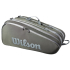 Чохол тенісний Wilson Tour 12 Pack Tennis Bag Dark Green WR8022401001 Чохол тенісний Wilson Tour 12 Pack Tennis Bag Dark Green WR8022401001