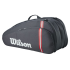 Чохол для тенісу Wilson Tour 12PK Bag 2025 Grey WR8037301001 Чохол для тенісу Wilson Tour 12PK Bag 2025 Grey WR8037301001