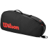 Чохол тенісний Wilson Clash V3 3PK Bag Black/Infrared WR8038001001 Чохол тенісний Wilson Clash V3 3PK Bag Black/Infrared WR8038001001