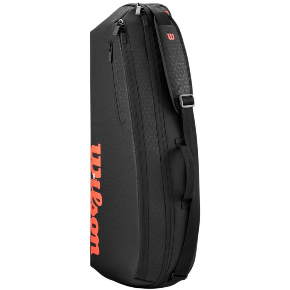 Чохол тенісний Wilson Clash V3 3PK Bag Black/Infrared WR8038001001 Чохол тенісний Wilson Clash V3 3PK Bag Black/Infrared WR8038001001