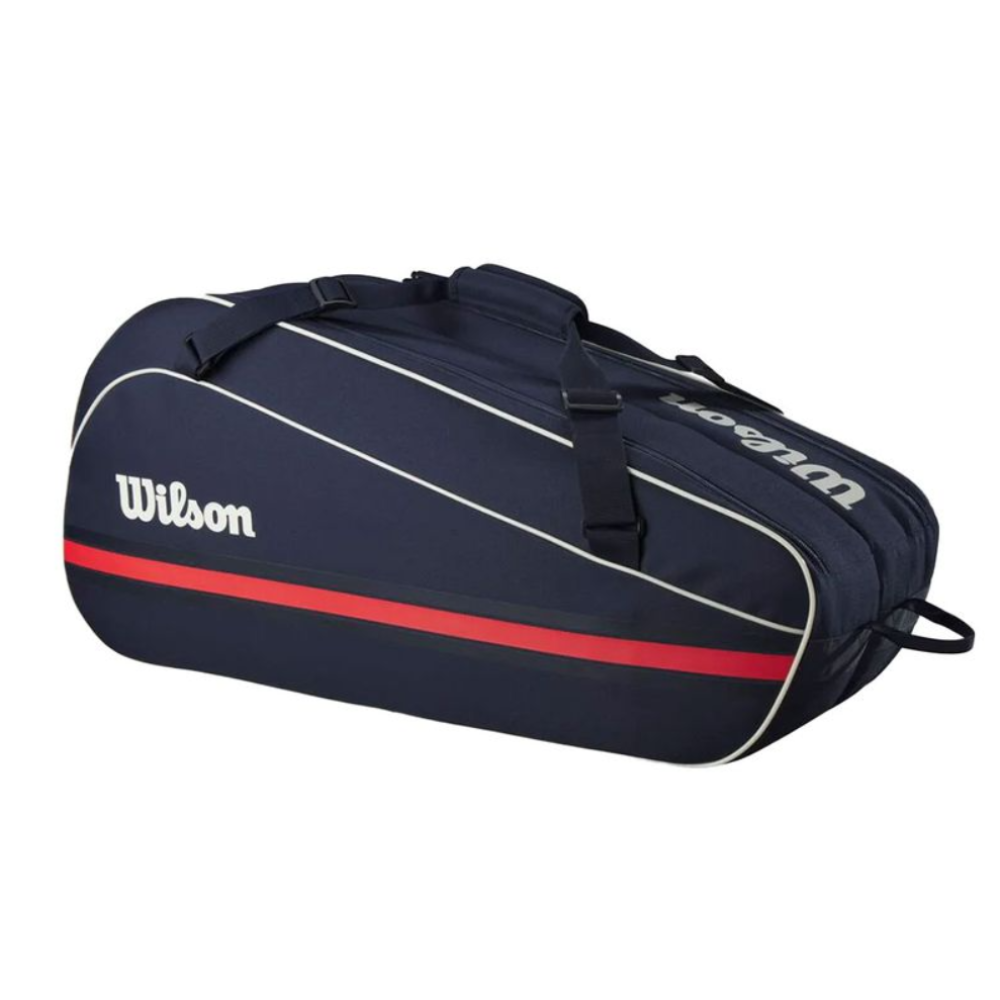 Чохол тенісний Wilson 6PK Team Racket Bag Navy WR8039901001 Чохол тенісний Wilson 6PK Team Racket Bag Navy WR8039901001