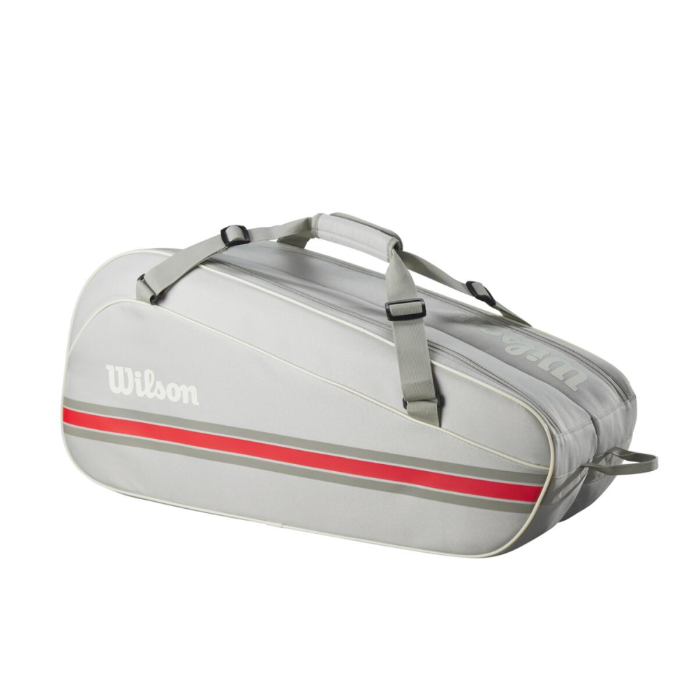 Чохол тенісний Wilson 6PK Team Racket Bag Oats WR8039903001 Чохол тенісний Wilson 6PK Team Racket Bag Oats WR8039903001