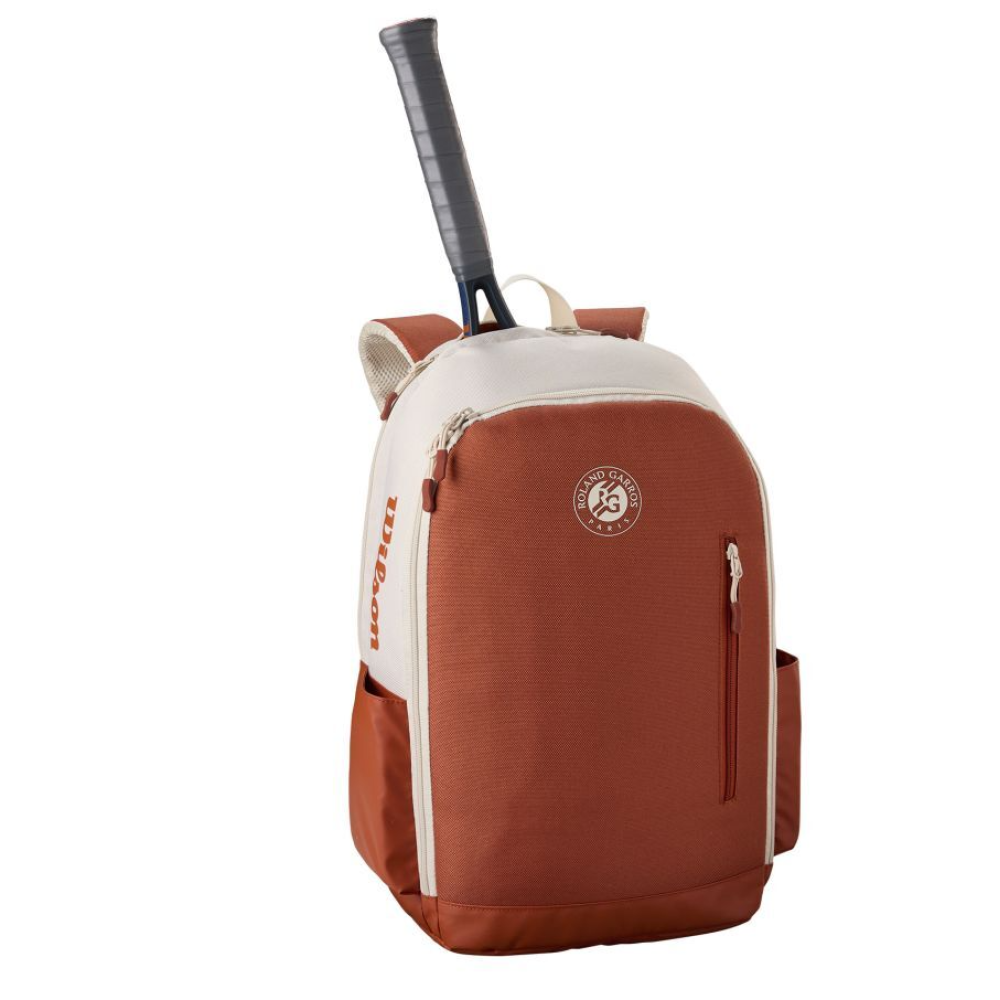 Рюкзак Wilson TEAM BACKPACK ROLAND GARROS 2025 CREAM/CLAY WR8045501001 Рюкзак Wilson TEAM BACKPACK ROLAND GARROS 2025 CREAM/CLAY WR8045501001