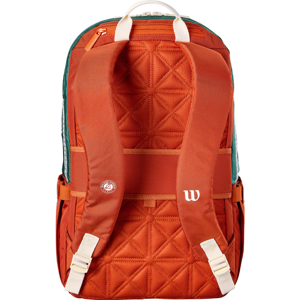 Рюкзак Wilson ROLAND GARROS 2026 Tennis Backpack Cream WR8052601001 Рюкзак Wilson ROLAND GARROS 2026 Tennis Backpack Cream WR8052601001