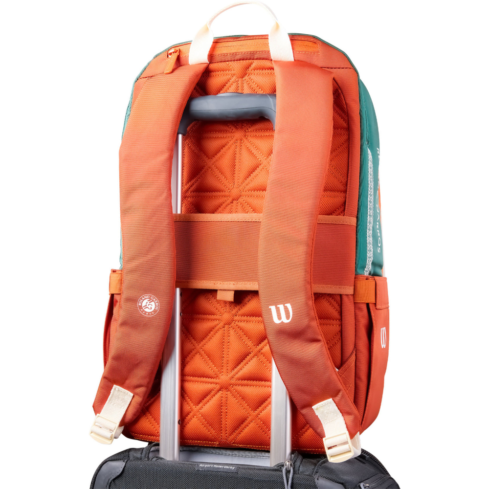 Рюкзак Wilson ROLAND GARROS 2026 Tennis Backpack Cream WR8052601001 Рюкзак Wilson ROLAND GARROS 2026 Tennis Backpack Cream WR8052601001