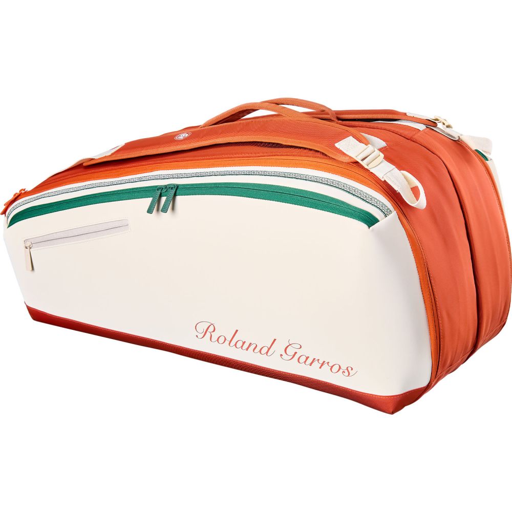 Чохол Wilson ROLAND GARROS 2026 9PK RACKET BAG Cream WR8052801001 Чохол Wilson ROLAND GARROS 2026 9PK RACKET BAG Cream WR8052801001