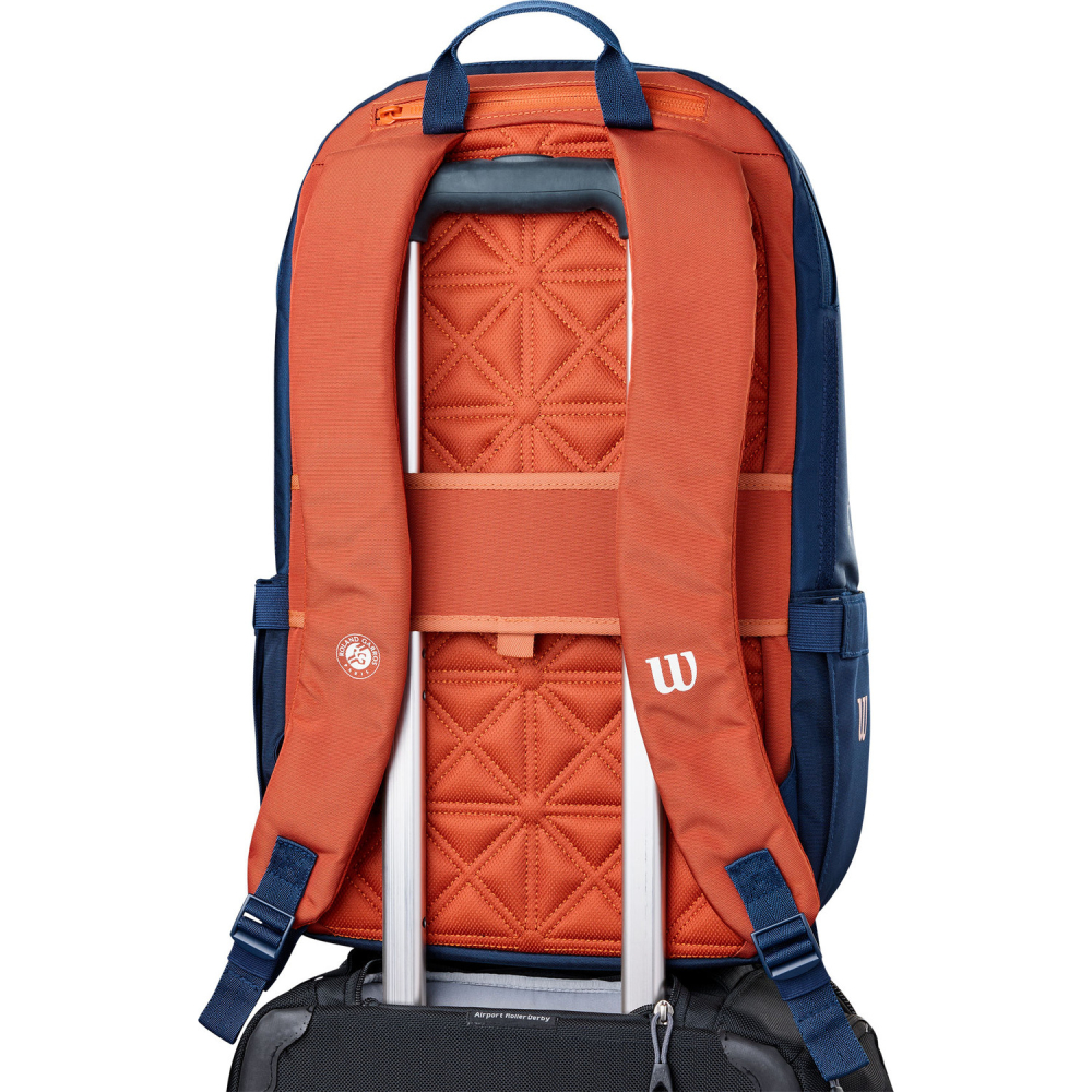 Рюкзак Wilson ROLAND GARROS 2026 SESSIONSOIRE BACKPACK WR8054001001 Рюкзак Wilson ROLAND GARROS 2026 SESSIONSOIRE BACKPACK WR8054001001
