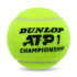 М'ячі для тенісу Dunlop ATP CHAMPIONSHIP 3PET 601626 М'ячі для тенісу Dunlop ATP CHAMPIONSHIP 3PET 601626