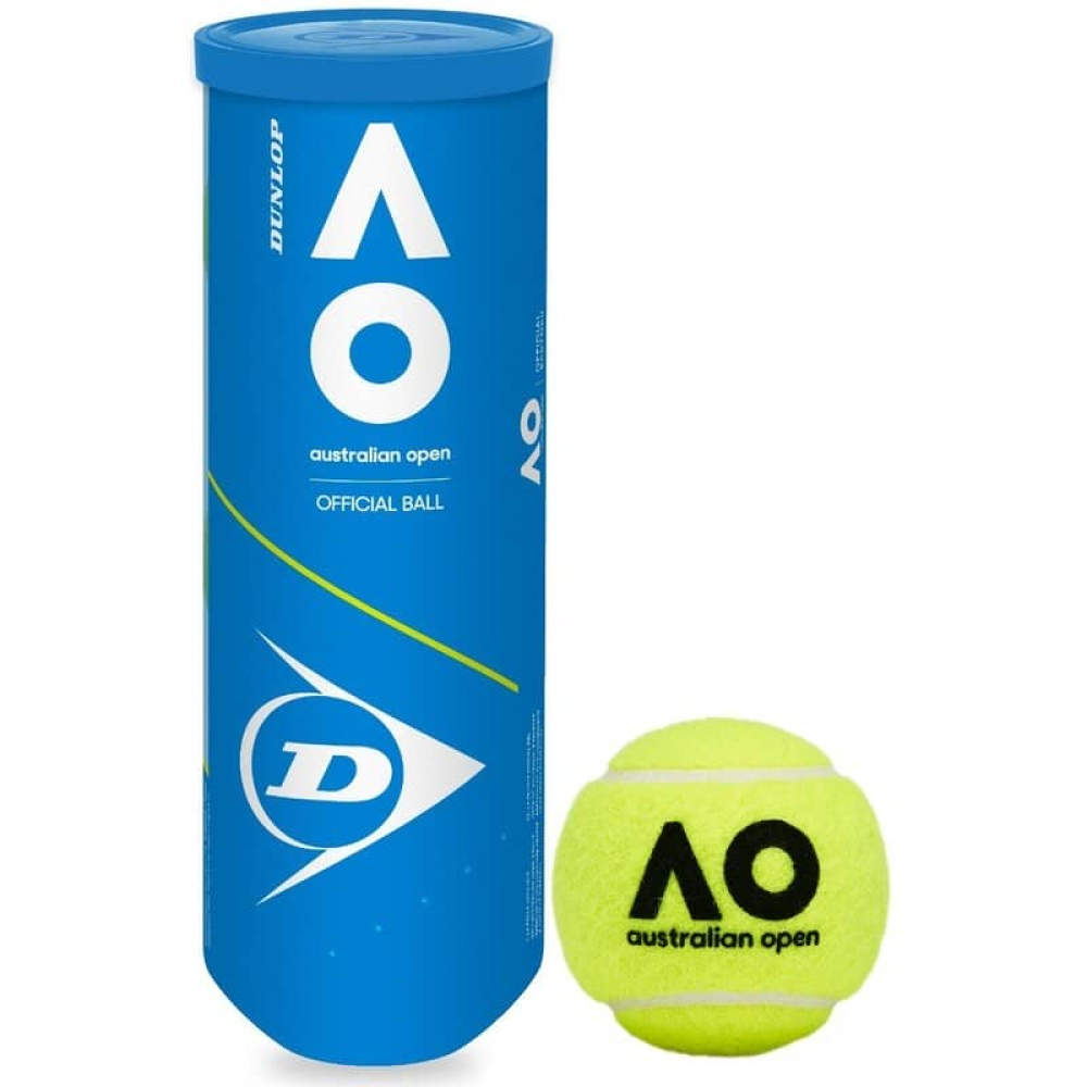 Мячи теннисные Dunlop Australian Open 3 ball Мячи теннисные Dunlop Australian Open 3 ball