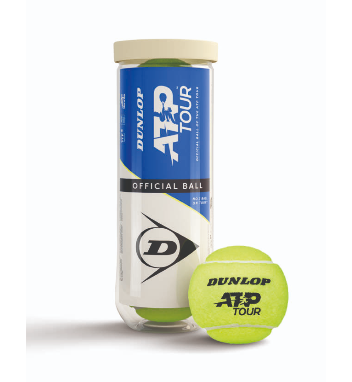 М'ячі для тенісу Dunlop ATP TOUR 3B