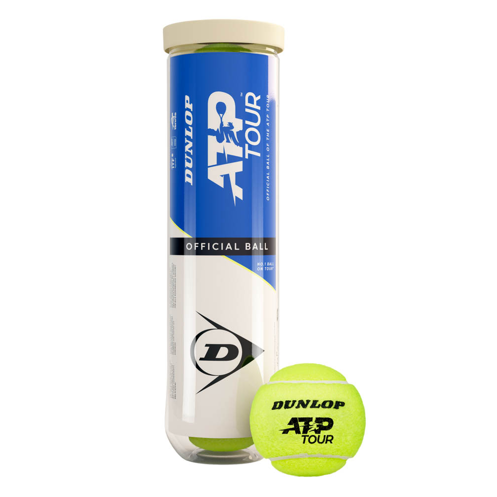 М'ячі для тенісу Dunlop ATP TOUR 4B 601599 М'ячі для тенісу Dunlop ATP TOUR 4B 601599