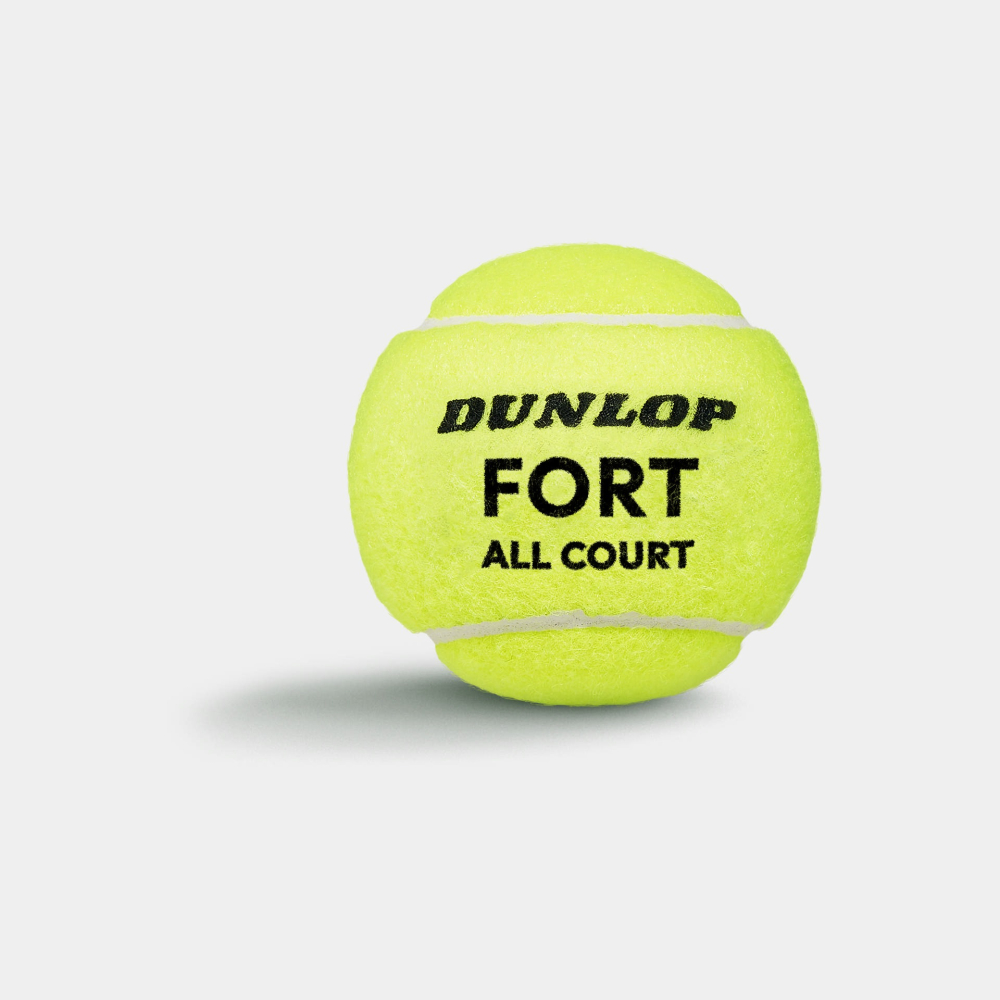 М'ячі для тенісу Dunlop Fort TS 2х4 пластик банка 601607 М'ячі для тенісу Dunlop Fort TS 2х4 пластик банка 601607