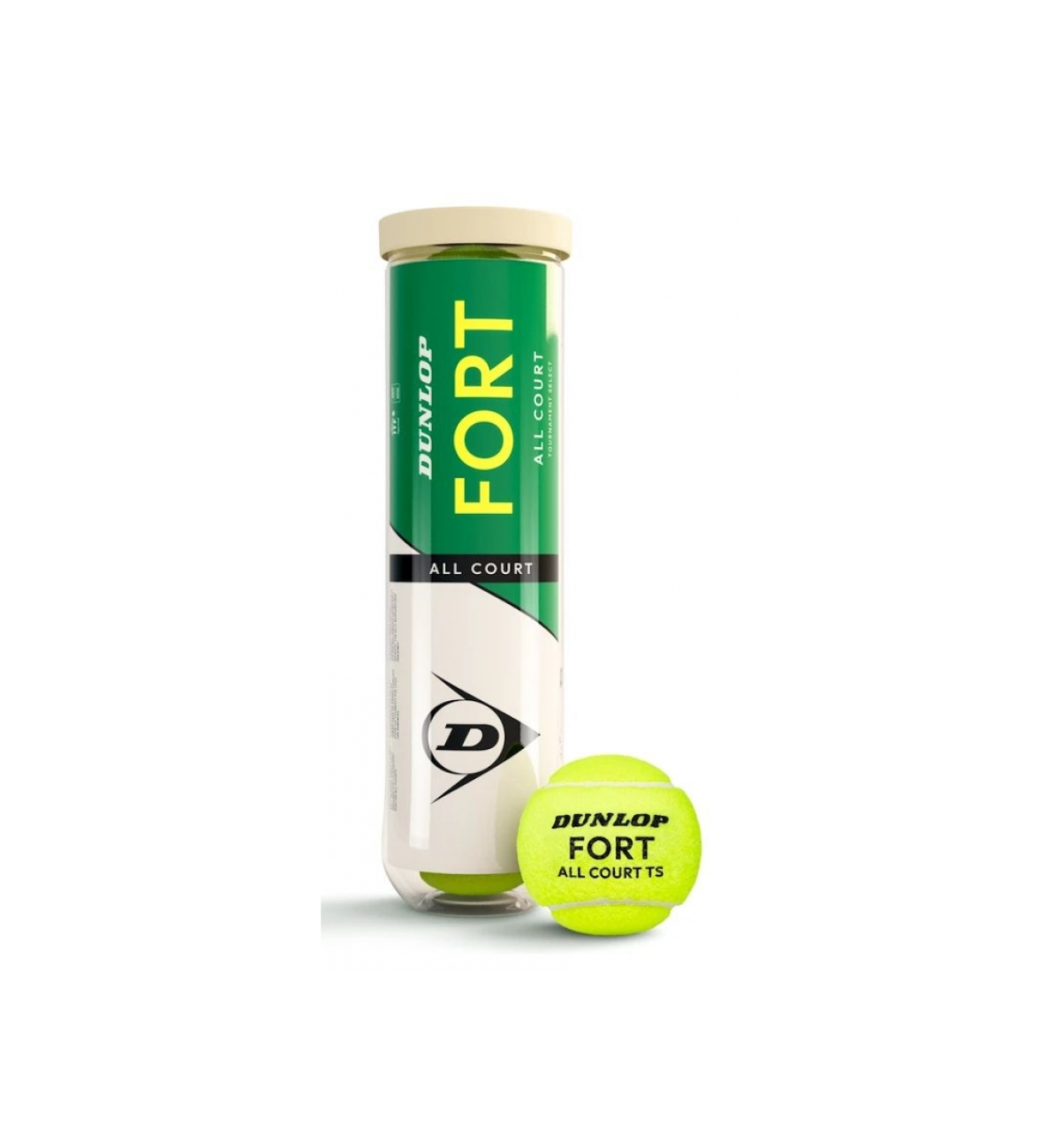 М'ячі для тенісу Dunlop Fort TS 2х4