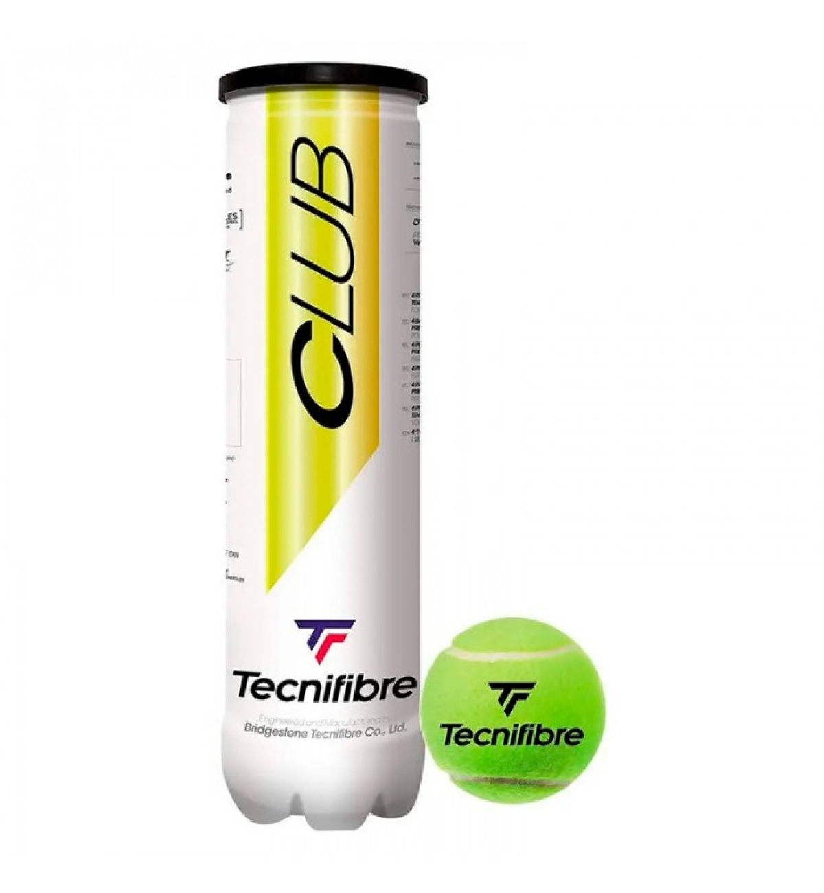 Мячи теннисные Tecnifibre Club 4В