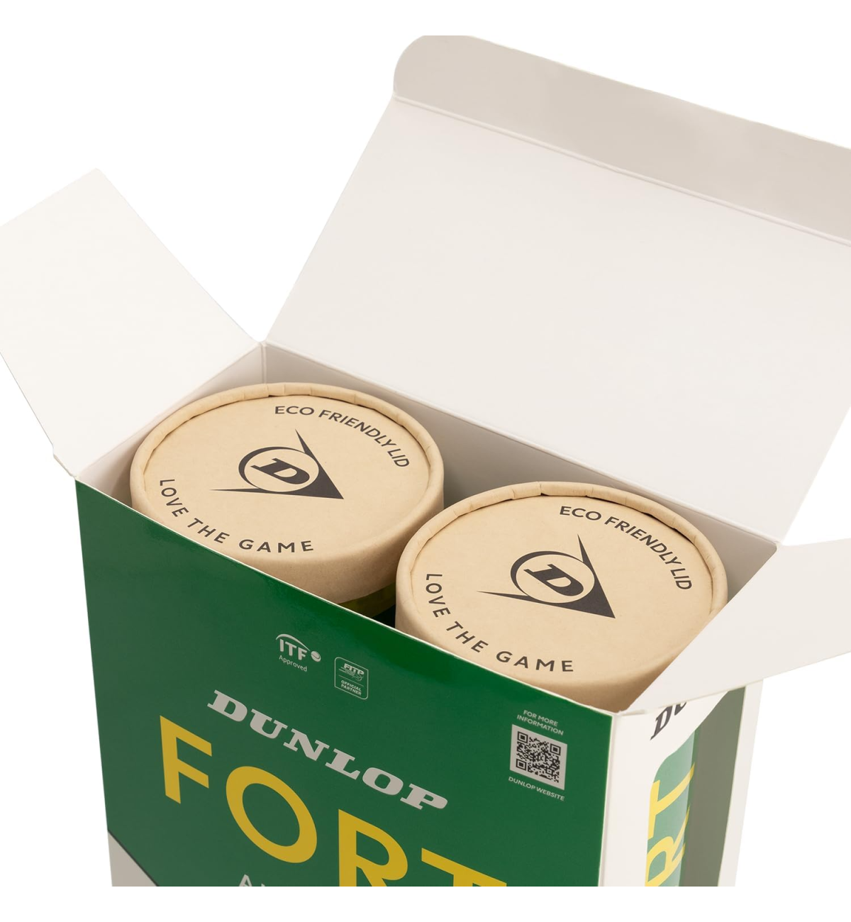 М'ячі для тенісу Dunlop Fort TS 2х4