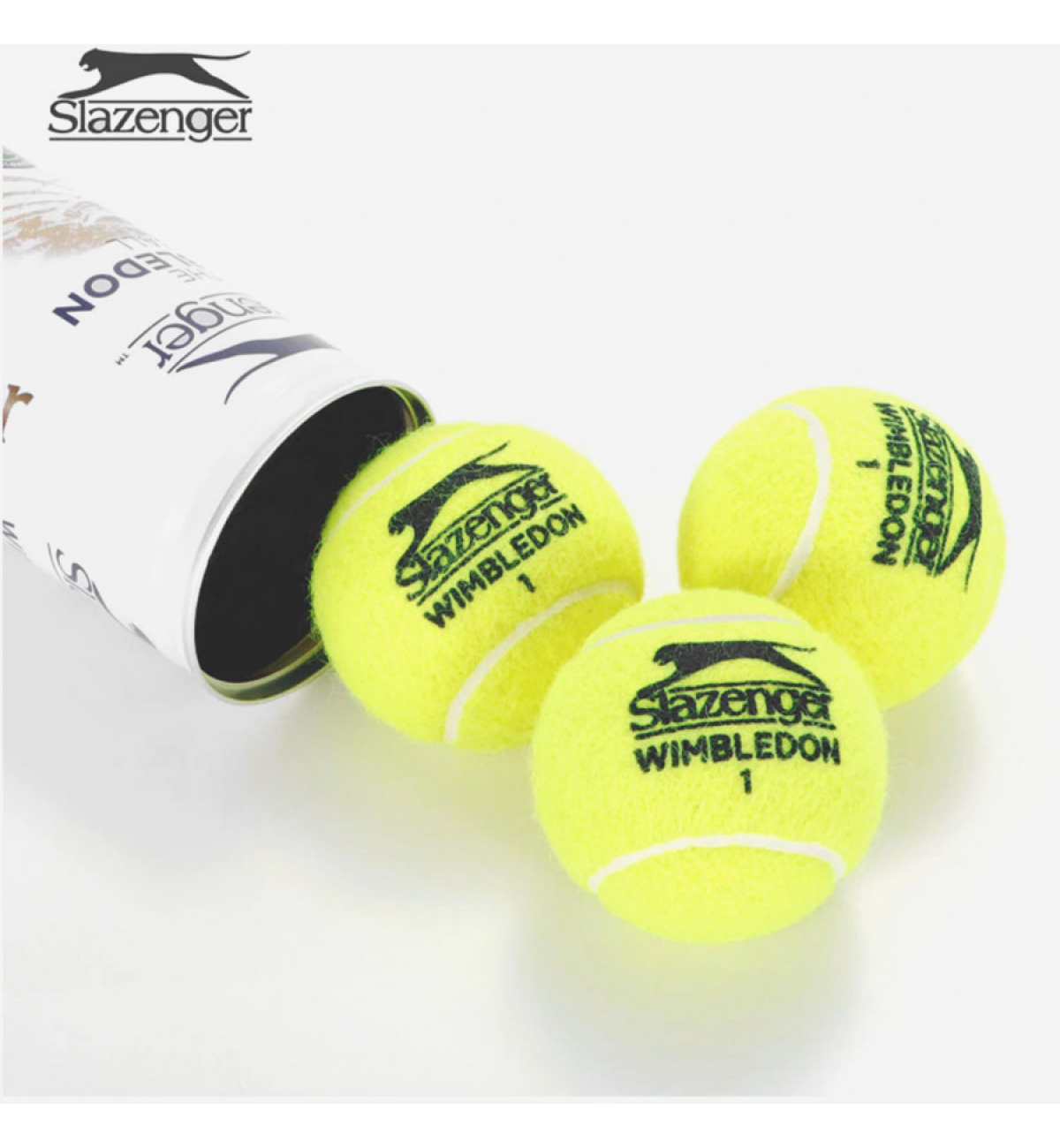 Тенісні м'ячі Slazenger Wimbledon Ultra-Vis + Hydroguard 3B