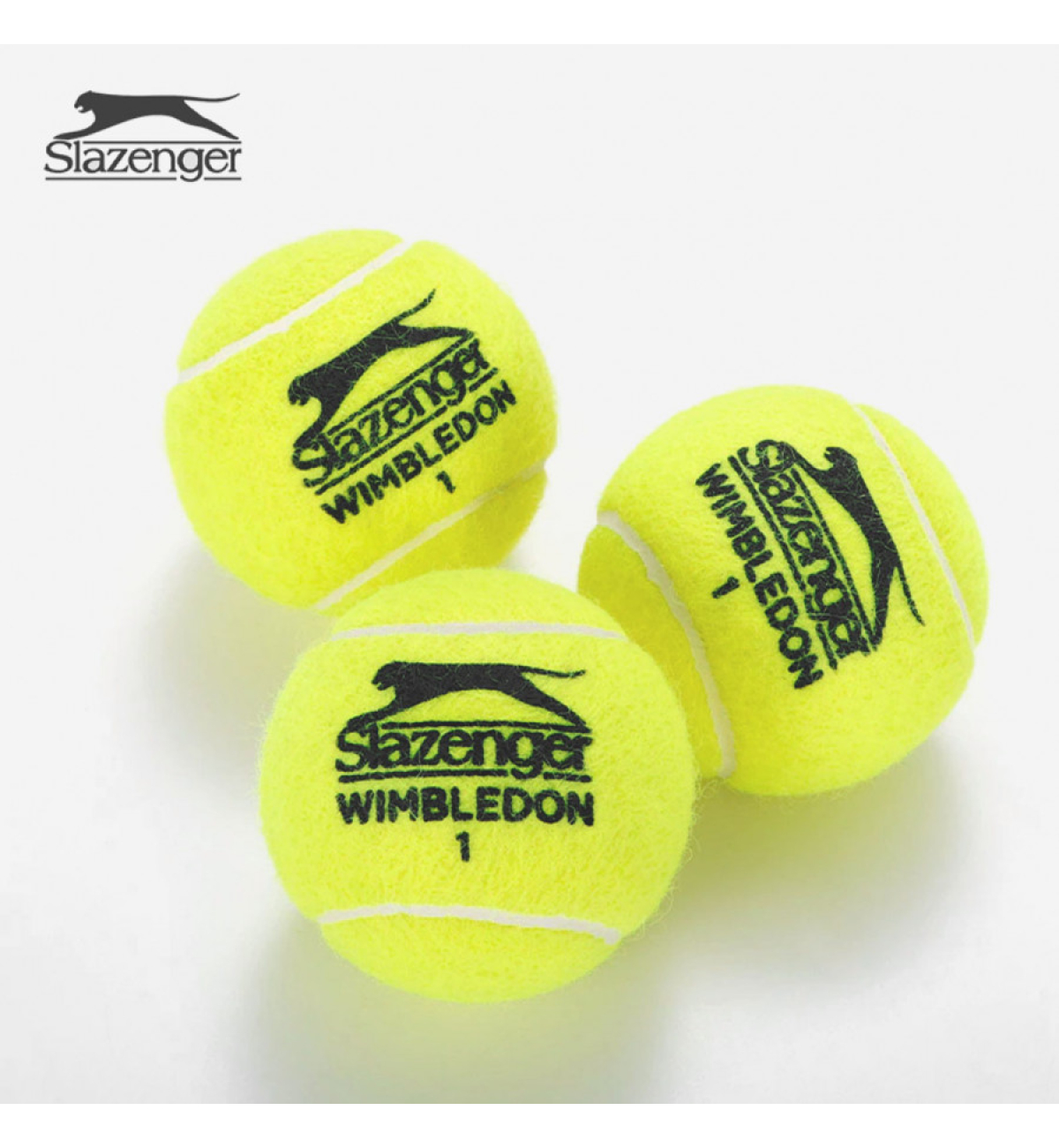 Тенісні м'ячі Slazenger Wimbledon Ultra-Vis + Hydroguard 3B