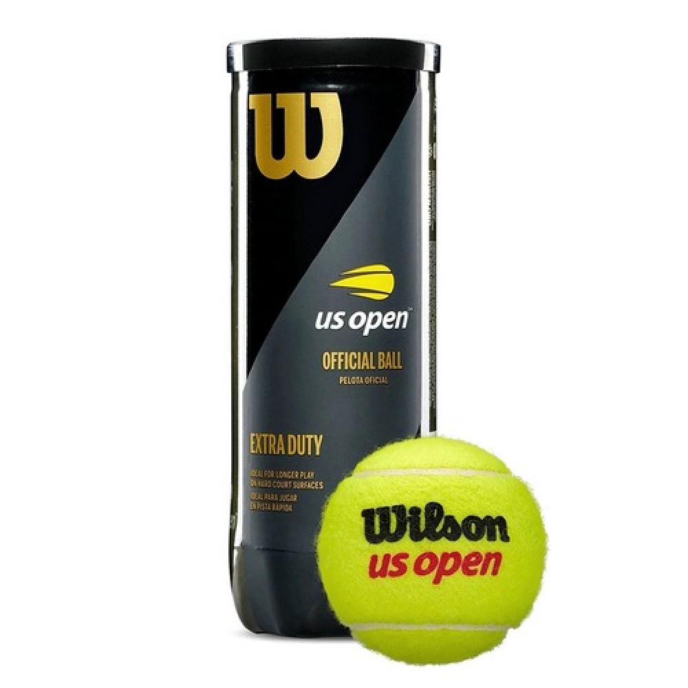М'ячі для тенісу Wilson US Open 3-ball WRT106200 М'ячі для тенісу Wilson US Open 3-ball WRT106200
