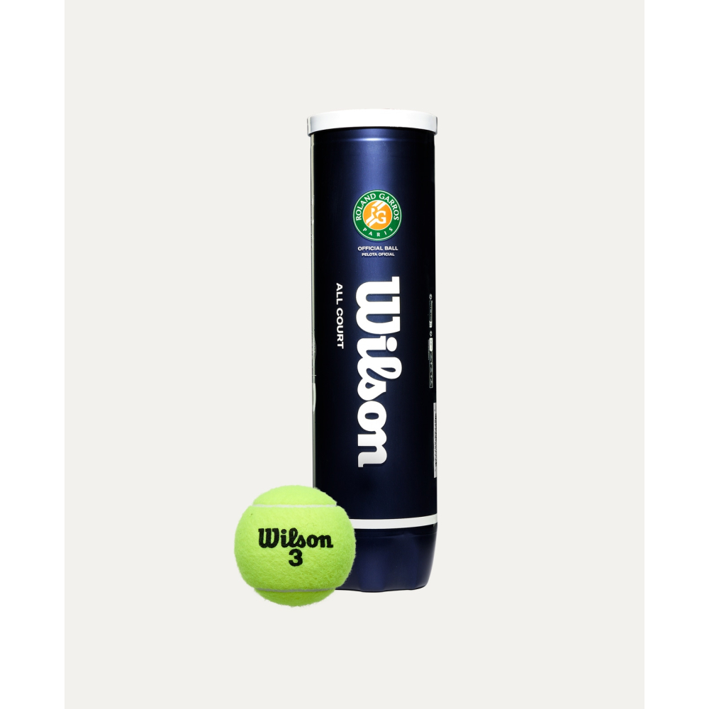 М'ячі для тенісу Wilson ROLAND GARROS All Court 4-ball WRT116400 М'ячі для тенісу Wilson ROLAND GARROS All Court 4-ball WRT116400