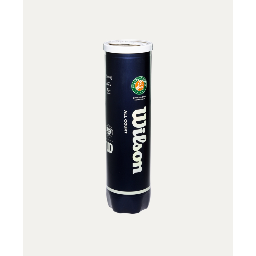 М'ячі для тенісу Wilson ROLAND GARROS All Court 4-ball WRT116400 М'ячі для тенісу Wilson ROLAND GARROS All Court 4-ball WRT116400