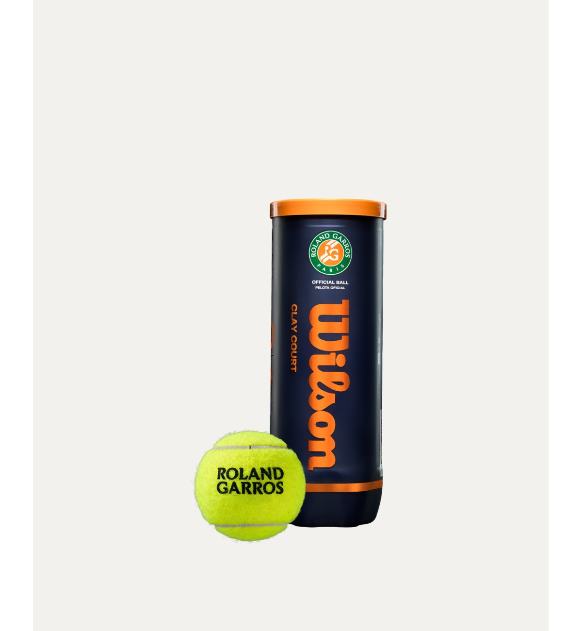 Мячи теннисные Wilson ROLAND GARROS CLAY COURT 3-ball