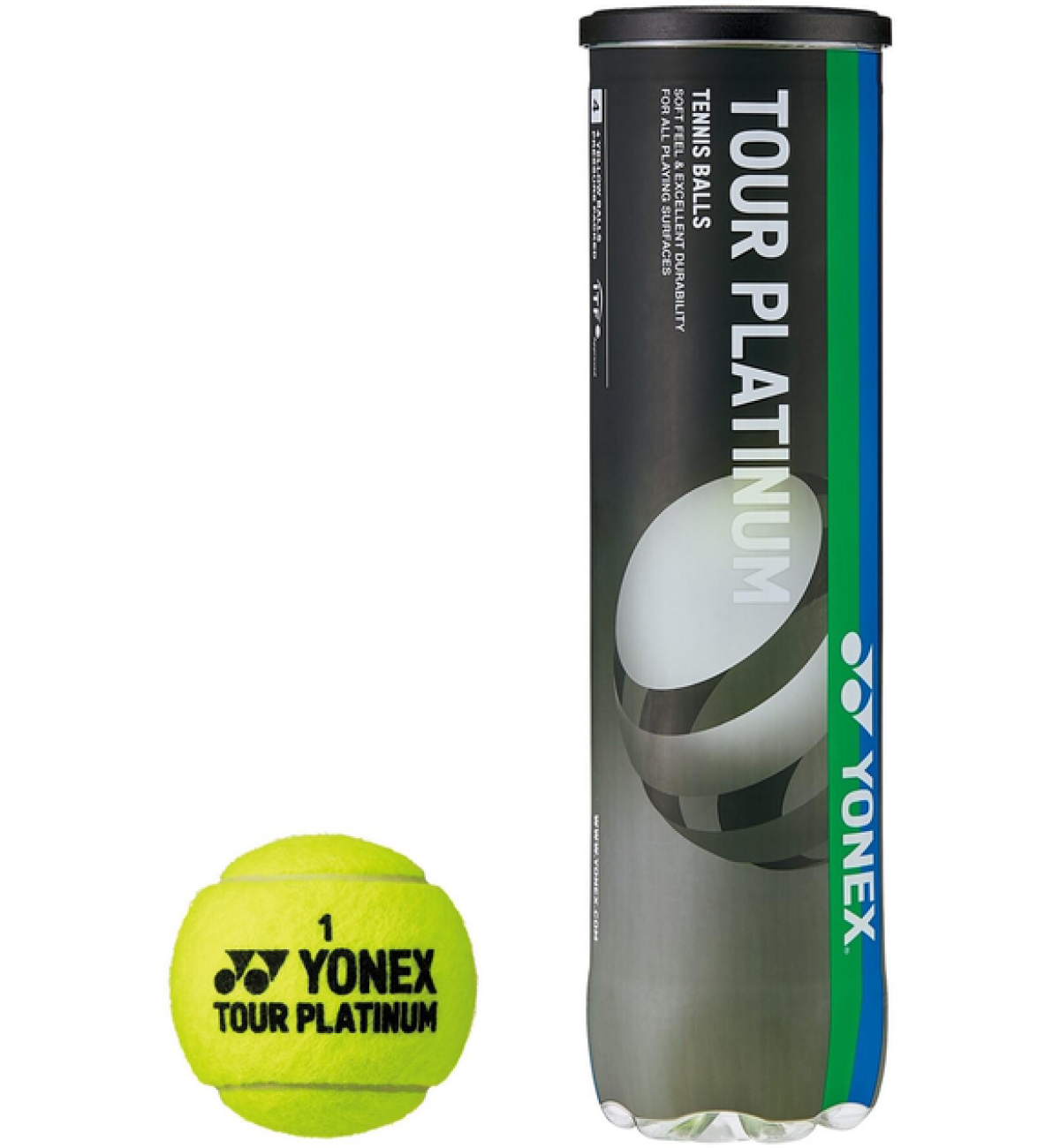 Мячи теннисные Yonex Tour Platinum 4B