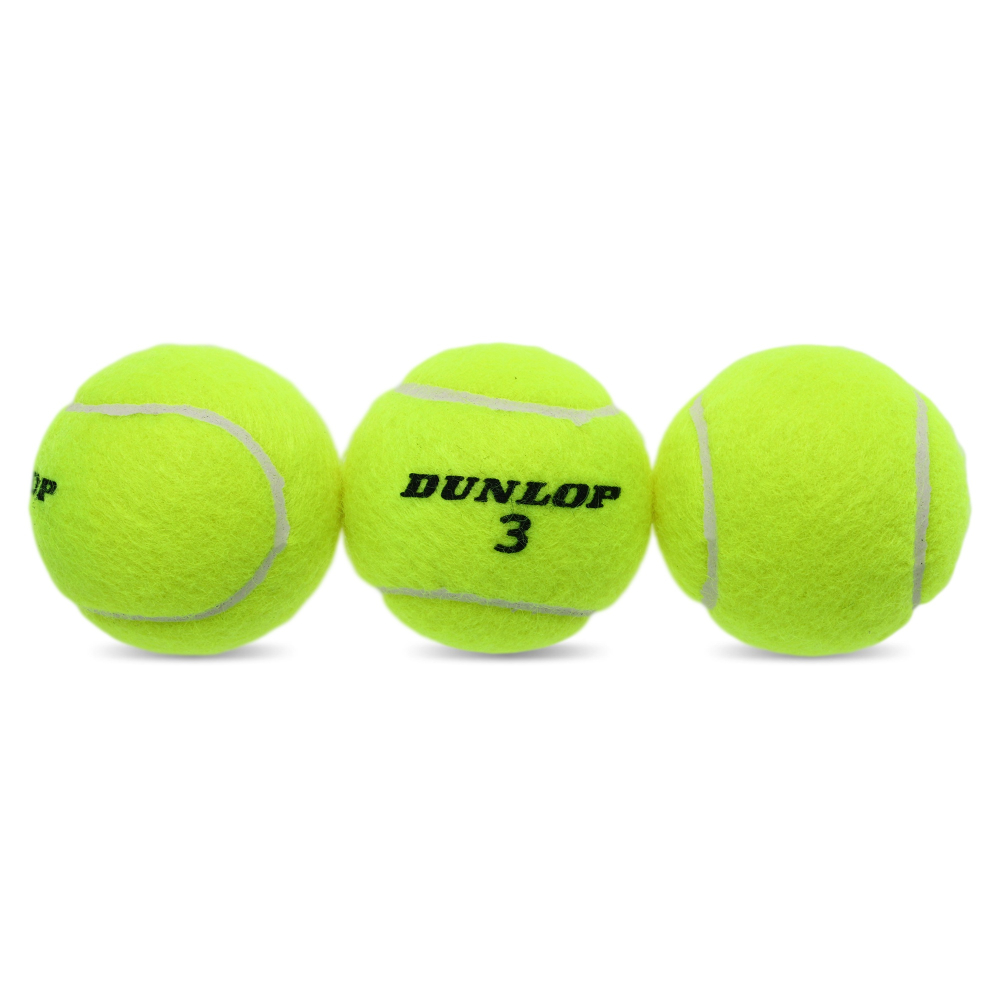 М'ячі для тенісу Dunlop CLUB AC 3B 601334 М'ячі для тенісу Dunlop CLUB AC 3B 601334
