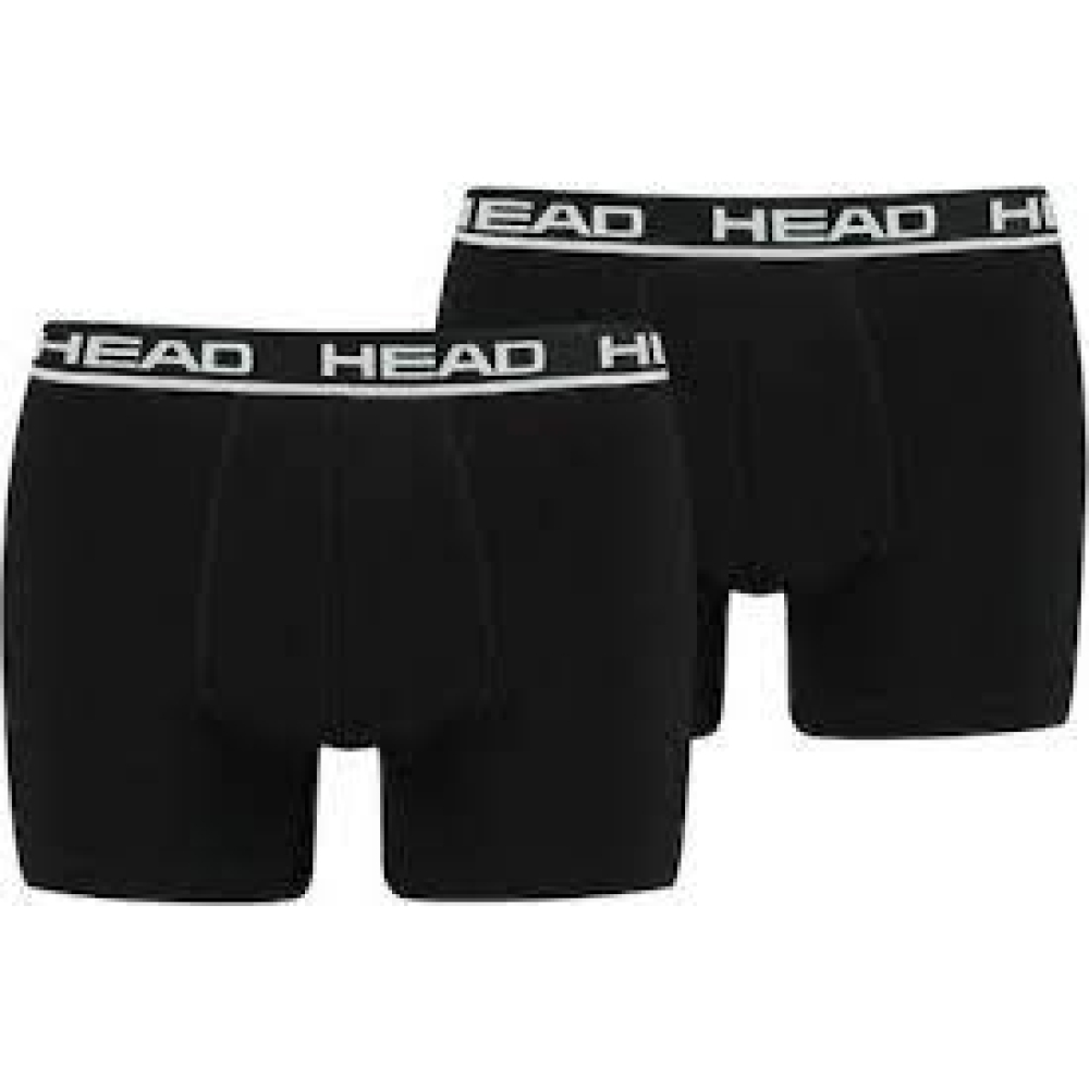 Трусы-боксеры Head Basic Boxer 2-pack black Трусы-боксеры Head Basic Boxer 2-pack black